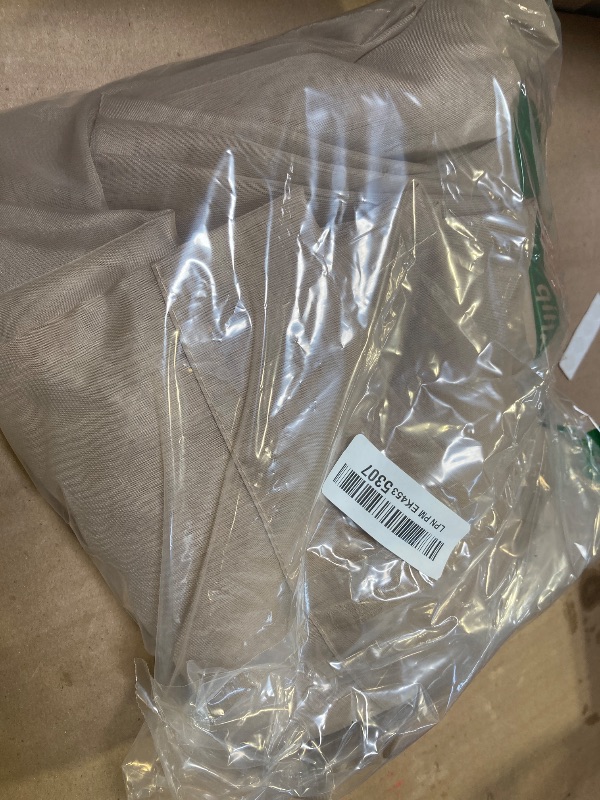Photo 1 of MIULEE 2 Panels Solid Color Sheer Window Curtains Elegant Window Voile Panels/Drapes/Treatment for Bedroom Living Room (54 X 102 Inches Taupe)