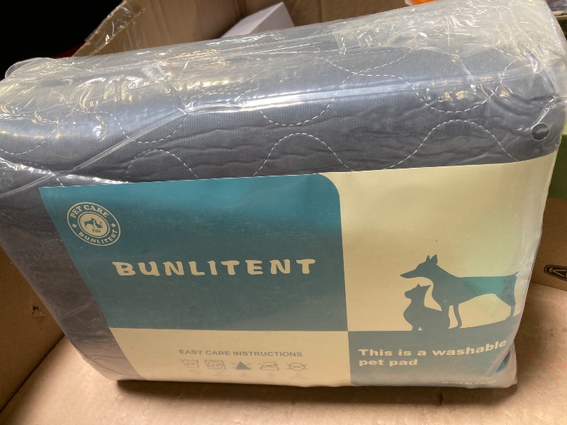 Photo 1 of Bunlitent Washable Pee Pads for Dogs 82" x 102", 1 Pack, Reusable Puppy Pads, Dog Training Pads with Quick Dry, Large Anti-Slip Whelping Pad for Pet, Playpen, Incontinence, Housebreaking.