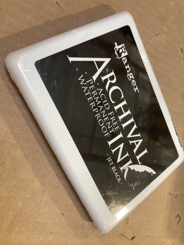 Photo 1 of Archival Jumbo Ink Pad #3-Jet Black