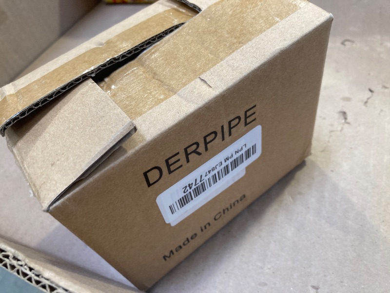 Photo 1 of DERPIPE Pressure Regulator Water Valve - 3/4" NPT Female Stainless Steel 304 Pressure Reducer with Gauge, Adjustable Lead-Free Valve For RV, Garden, Air.