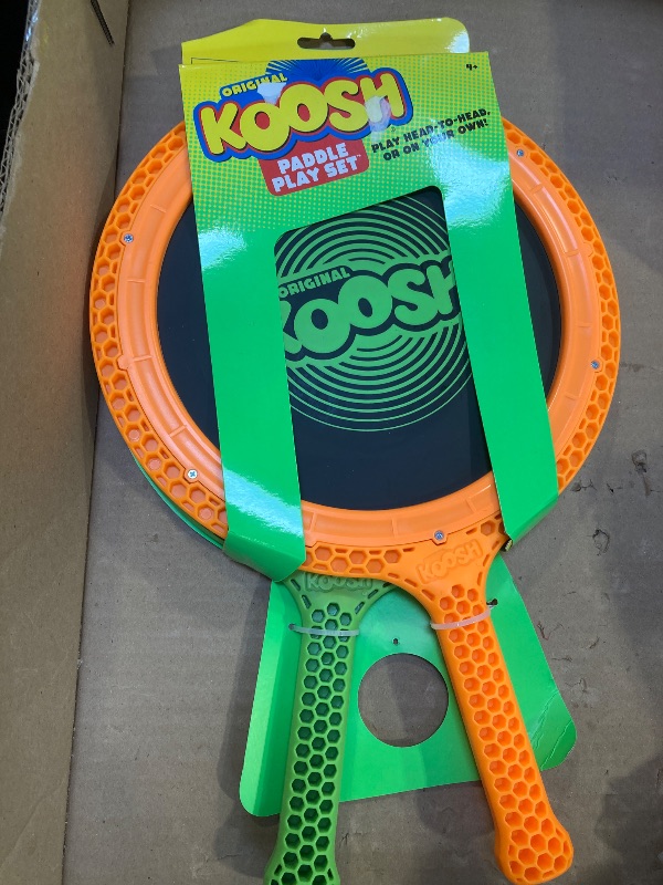 Photo 1 of Koosh Paddle Playset – Beach Toys, Outdoor Games for Adults and Family, Outdoor Games for Kids, Fidget Toys for Kids, Ages 4+
