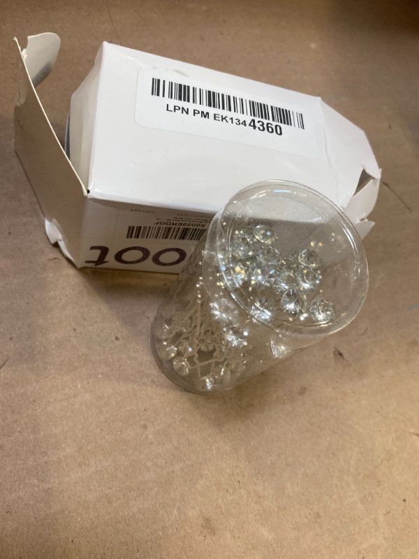 Photo 1 of EBOOT 40 Pack Rhinestone Hair Pins Bridal Wedding Crystal Clips Accessories Decorative for Women and Girls