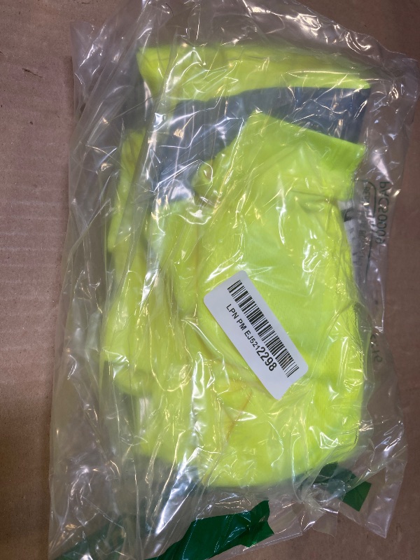 Photo 1 of M---DPSAFETY Hi Vis Safety Long Sleeve Shirts?High Visibility Class 3 T Shirts with Reflective Strips and Pocket, Quick Dry Mesh Construction Work Shirt for Men/Women  