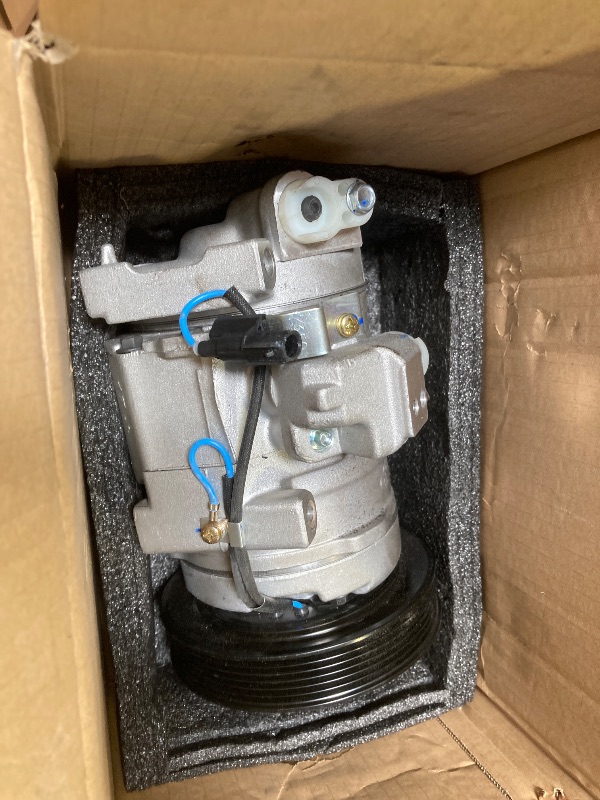 Photo 1 of KAX 158334 Air Conditioner AC Compressor with Clutch, Compatible with MDX 2007-2013, ZDX 2010-2013, Odyssey 2008-2017, Pilot 2008-2015, Ridgeline 2009-2014, 38810RGLA02, 38810RN0A01