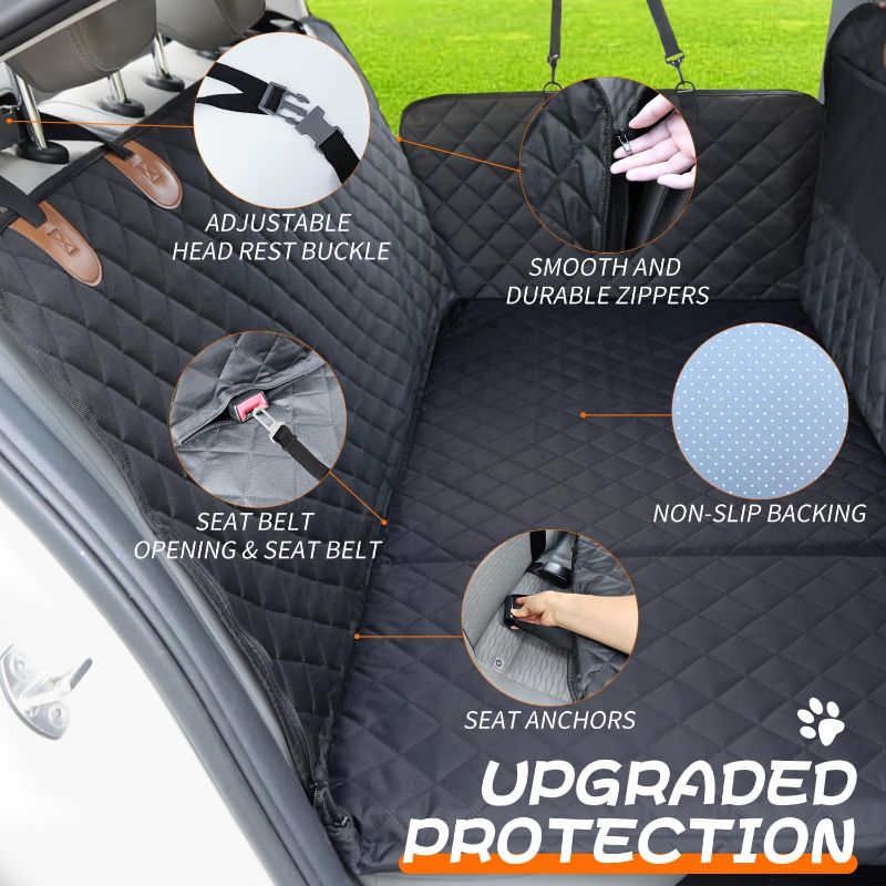 Photo 1 of 2 Seat Paw Jamboree Seat Covers for Dogs Scratch-Proof Pet Car Seat Cover