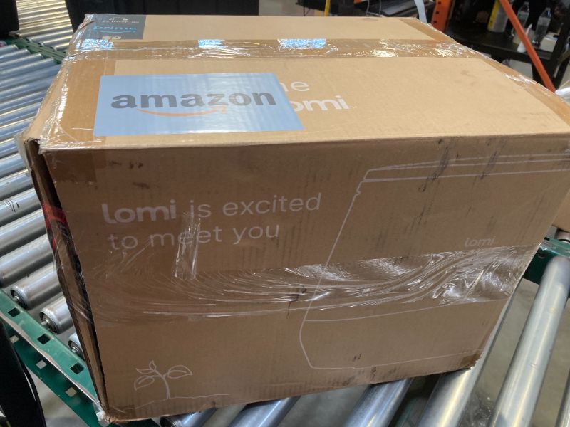 Photo 1 of Lomi 1.3 – 3L, Electric Composter (45 Cycles), World’s First Smart Waste That Turns Waste into Natural Fertilizer with a Single Button, Indoor Compost - Kitchen Food Recycler (White, Lomi 1.3)