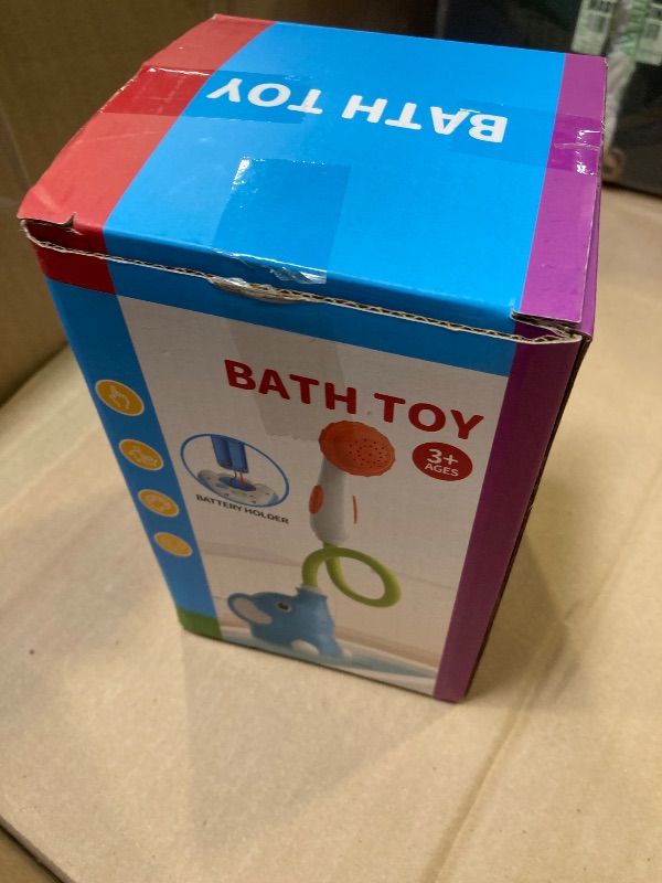 Photo 1 of JUKUDAHU Baby Bath Shower Head Toys for Toddler Ages 3 4 5 - Bath Toys for Infants with Water Pump for Kids 3-4, Kids Swimming Pool Toys, Bathtub Toys 36 Months, Birthday Gifts for Boys Girls