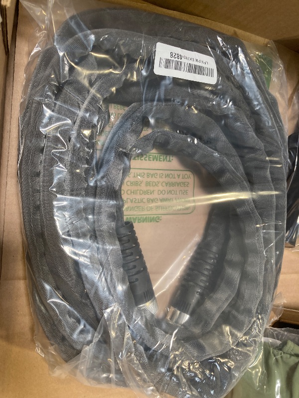 Photo 1 of zero-G 4001-25 8 Inch by 25 Feet Lightweight, Ultra Flexible, Durable, Kink-Free Garden Hose, 5, 5/8" x 25', Gray