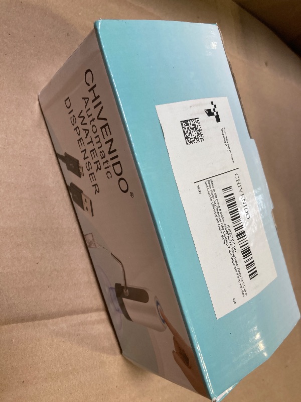 Photo 1 of Water Pump for 5 Gallon Jug, CHIVENIDO Drinking Water Pump Water Jug Dispenser USB Charging Water Dispenser with Non Spill Caps for Universal 2-5 Gallon Bottle