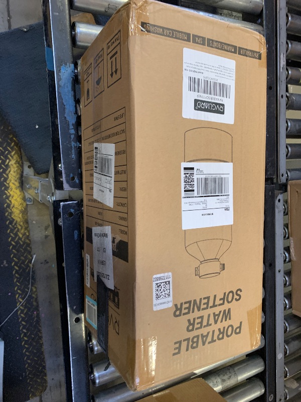 Photo 1 of RVGUARD 16,000 Grains Portable Water Softener for RV, Reduces Hardness & Minerals & Improve Water Quality, Protects Water Systems from Hard Water Damage