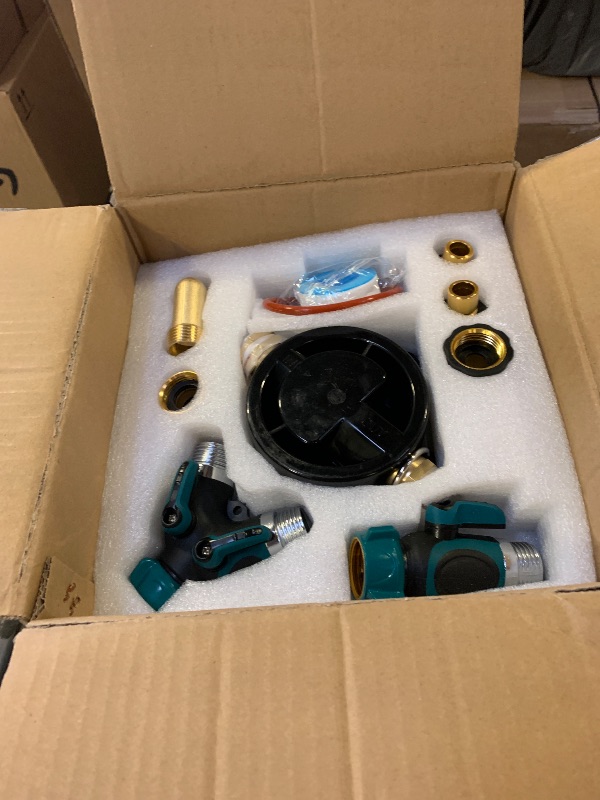 Photo 1 of RVGUARD 16,000 Grains Portable Water Softener for RV, Reduces Hardness & Minerals & Improve Water Quality, Protects Water Systems from Hard Water Damage