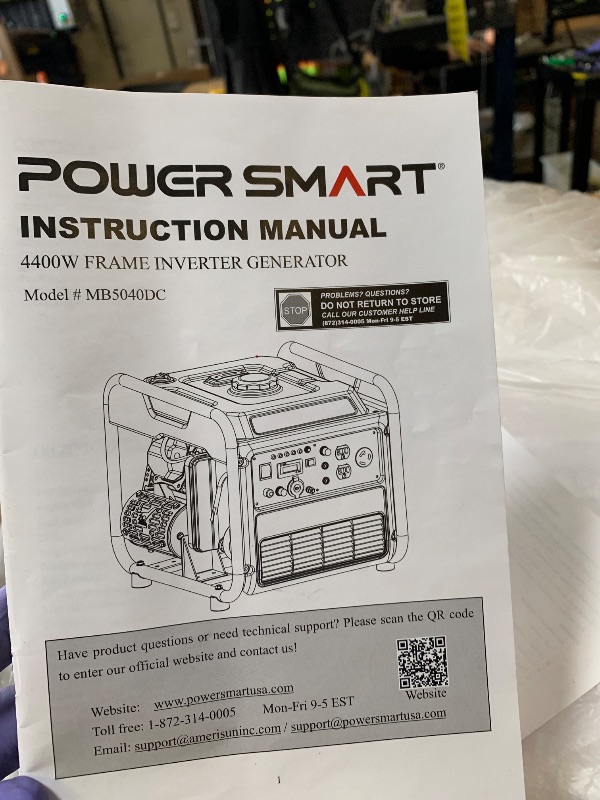 Photo 1 of inverter generator