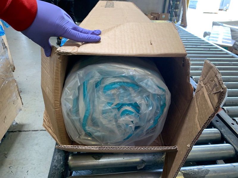 Photo 1 of Linenspa 8 Inch Memory Foam and Spring Hybrid Mattress - Medium Firm Feel - Bed in a Box - Quality Comfort and Adaptive Support - Breathable - Cooling - Guest and Kids Bedroom - Full Size