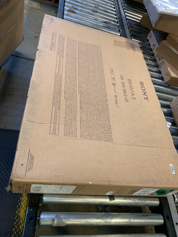 Photo 1 of Sony 43-Inch Class 4K Ultra HD BRAVIA 3 LED Smart TV with Google TV, Dolby Vision HDR, and Exclusive Features for PlayStation®5 (K-43S30)