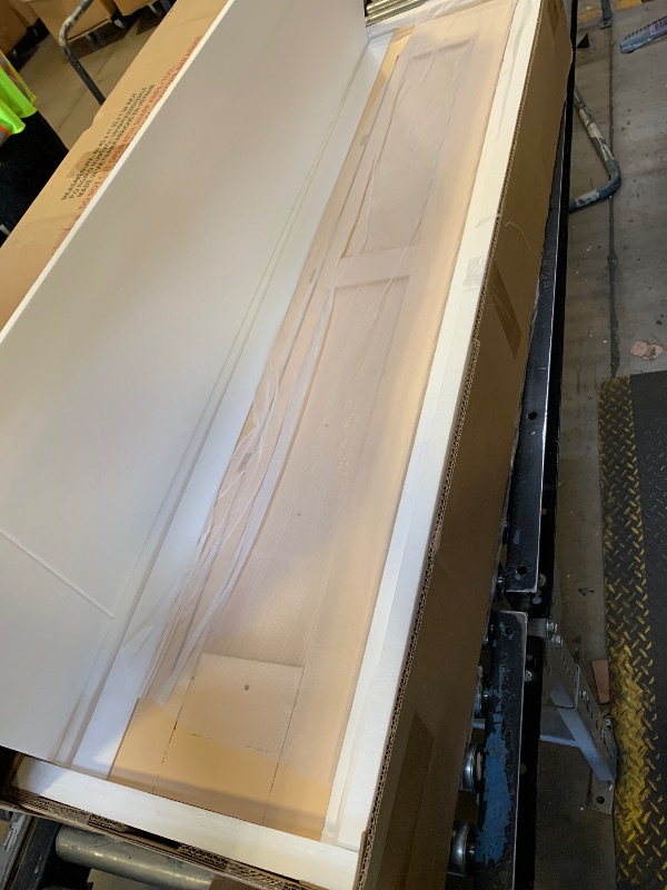 Photo 1 of Gold Wood Frame Full Size Murphy Bed with Drawer
