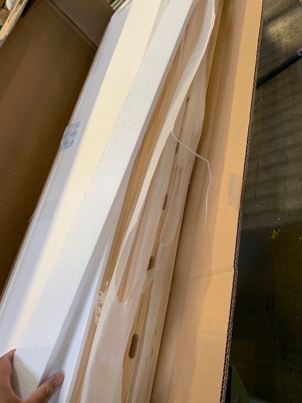 Photo 1 of Gold Wood Frame Full Size Murphy Bed with Drawer
