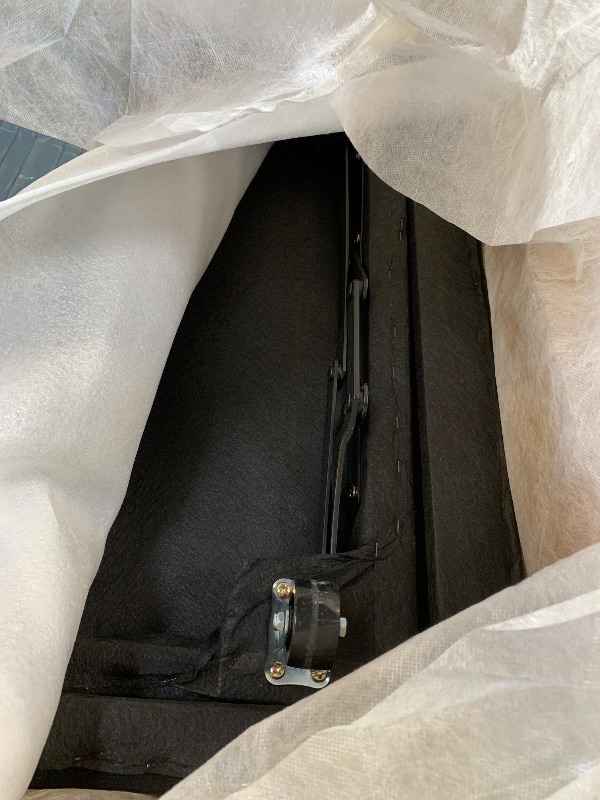 Photo 1 of HONBAY Modular Sectional Sleeper Couch with Pull Out Bed, Corduroy L Shaped Sofa with Storage, Convertible Sectional Couches for Living Room, Blue (B1)