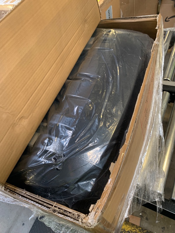 Photo 1 of Rooftop Cargo Box Carrier Dual-Side Opening,12 Cubic Hard Shell Rooftop Cargo Carrier for Car Storage,165Lbs Weight Capacity with Secure Straps&Keys