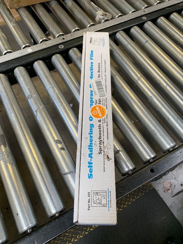 View 2 of RBL Products Lite Box Glass Protective Film – Clear 24” x 100’ Roll – Spray Booth Glass Protection Film – Easy to Apply, Tear-Off Roll – Heat Resistant