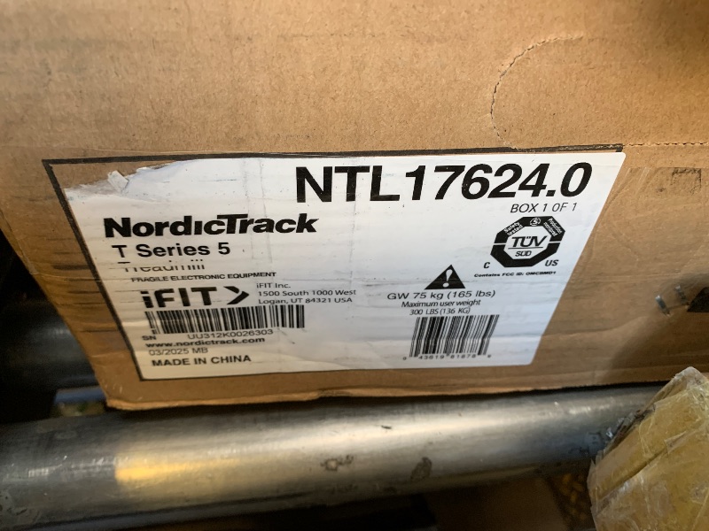 Photo 1 of NordicTrack T Series 5 Starter Treadmill for Real Results (factory sealed)