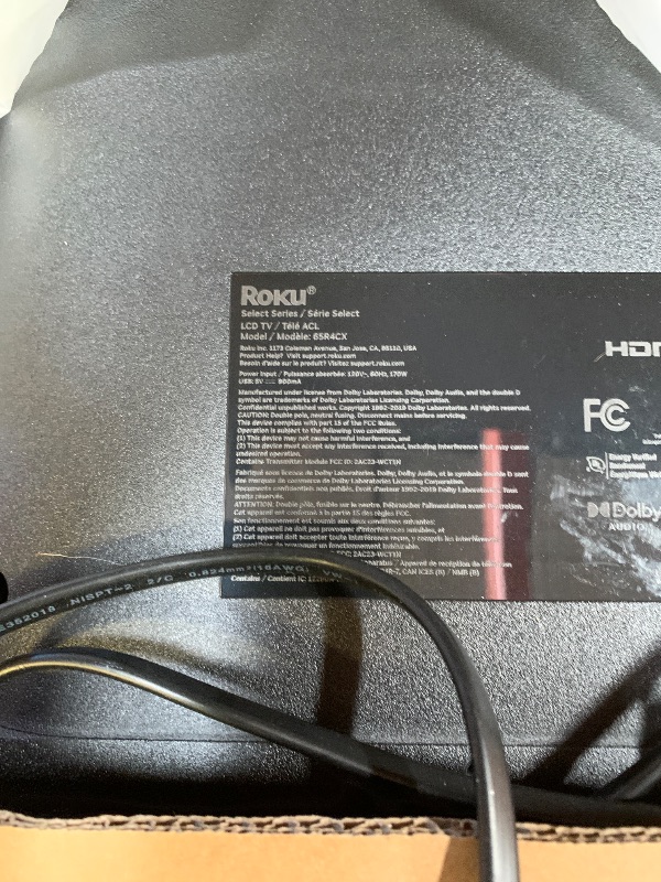 Photo 1 of Roku Smart TV – 65-Inch Select Series, 4K HDR TV – RokuTV with Enhanced Voice Remote – Flat Screen LED Television with Wi-Fi for Streaming Live Local News, Sports, Family Entertainment