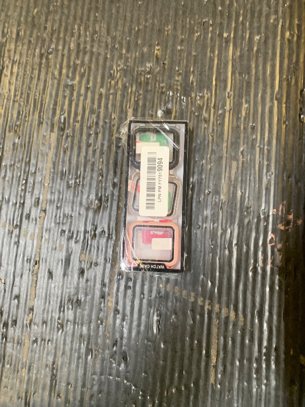 Photo 1 of [6 Pack] Case for Apple Watch Series 11/10 42mm Screen Protector with Ultra-Thin Tempered Glass, Full Coverage Anti-Scratch Hard Face Cover for iWatch 42 mm