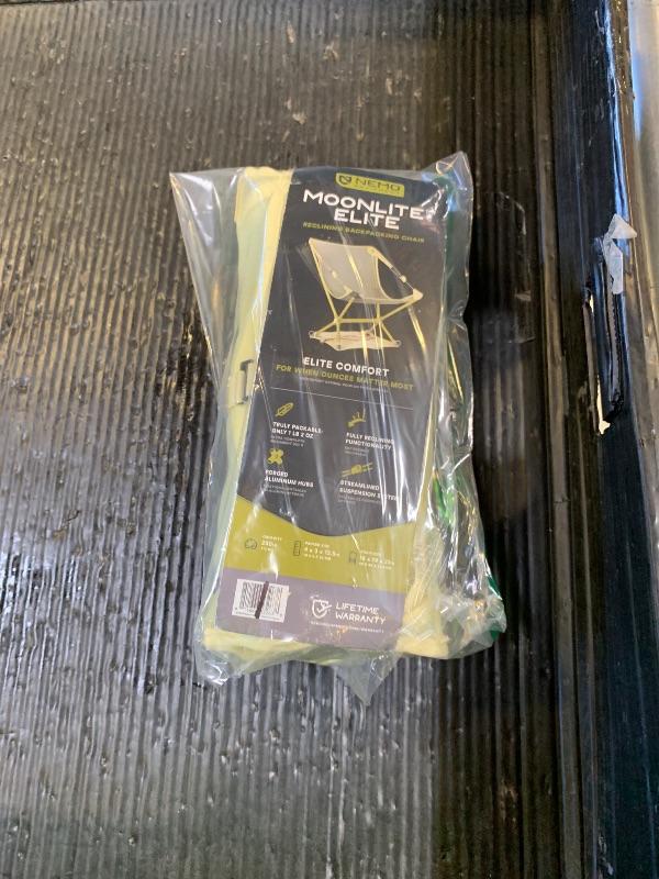 Photo 1 of Nemo Equipment Moonlite Elite Reclining Backpacking Chair - One Size - Citron