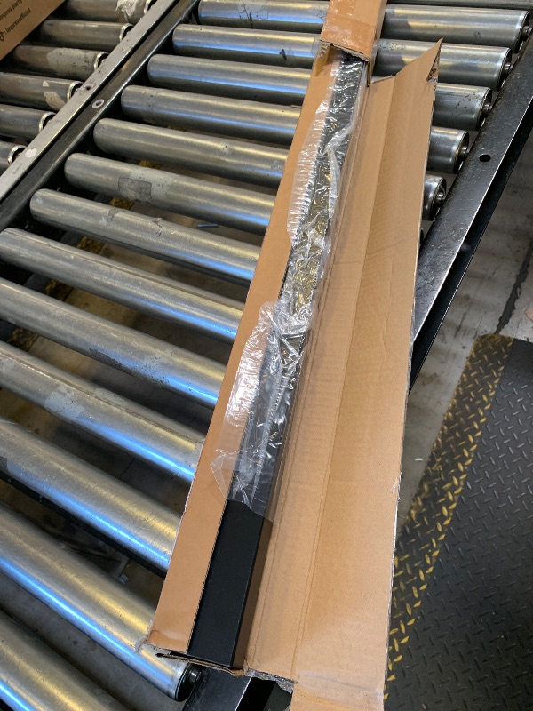 Photo 1 of RailinGo 6'6'' Rectangular Cable Railing Handrail, Black Stainless Steel Handrail with Nylon End Caps for Stair Cable Railing System, Black Deck Cable Wire Railing Hardware Kits, RG01-H
