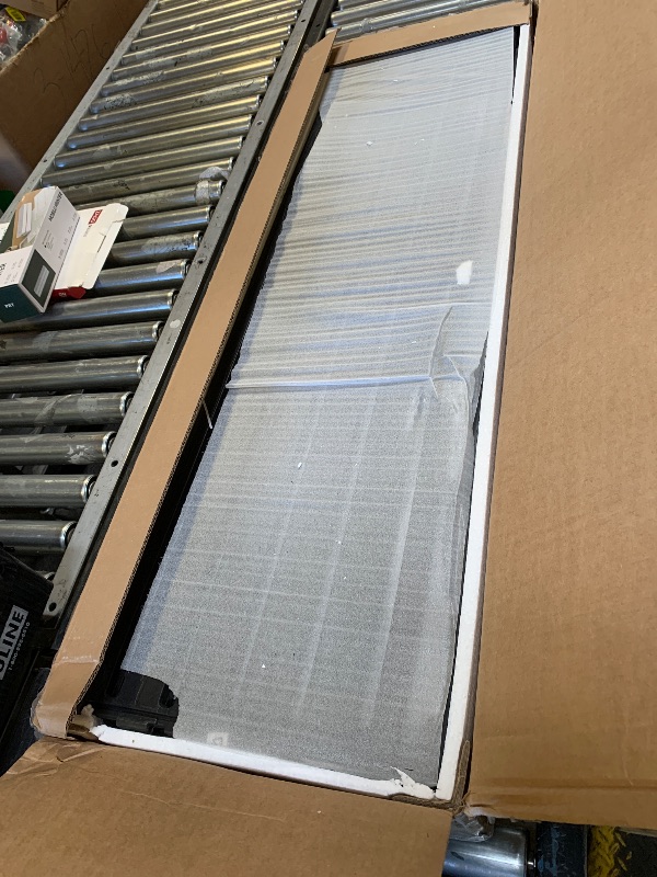 Photo 1 of GlasFlength 6 Panel Outdoor Privacy Screen HDPE Wind Resistant Versatile Patio Garden Divider with Easy Assembly Multi Purpose Outdoor Screen for Air Conditioner Trash Can Storage Black
