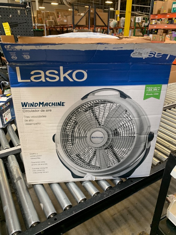 Photo 1 of Lasko Wind Machine 20 In.