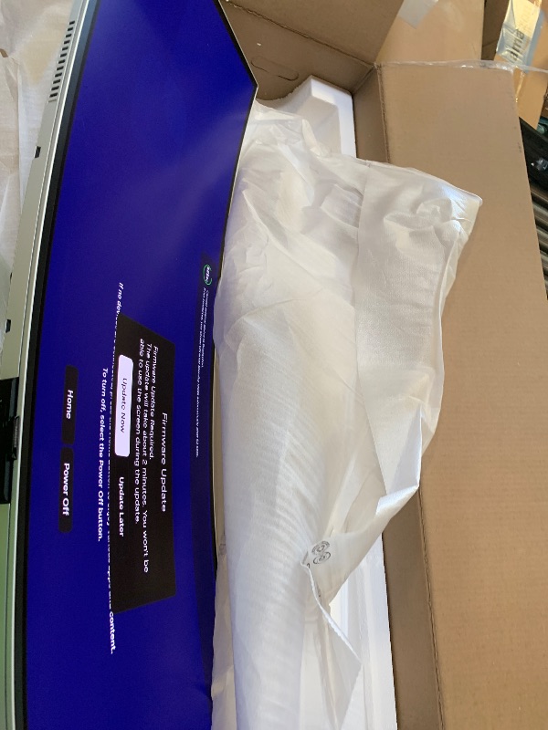 Photo 1 of Samsung 49-Inch Odyssey G9 (G95SD) Series QD-OLED G-Sync Compatible Curved Gaming Monitor, 240Hz, 0.03ms, Dual QHD, Glare Free, FreeSync Premium Pro, Ergonomic Stand,LS49DG956SNXGO,2024, 3 Yr Warranty
