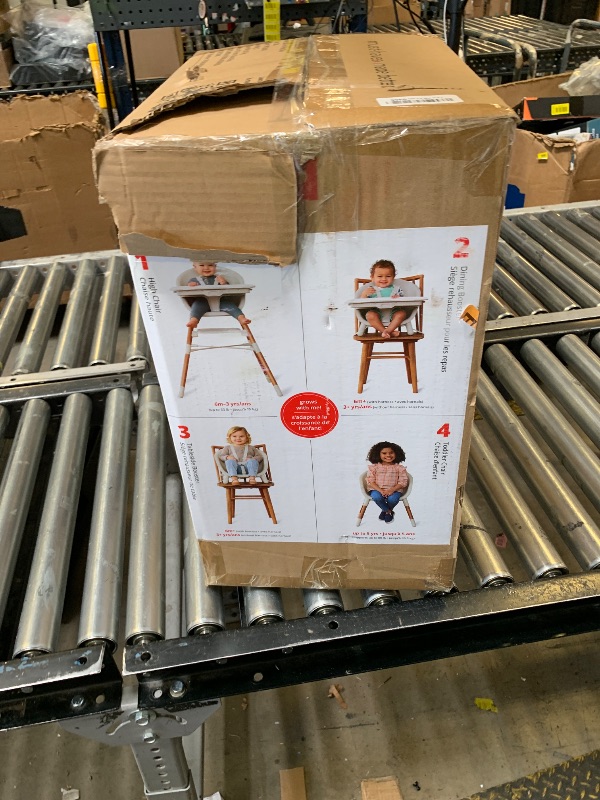 Photo 1 of Skip Hop Baby High Chair 4-in-1 Convertible High Chair, EON, Oat