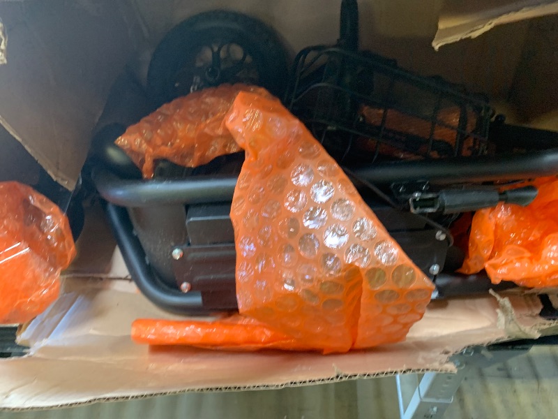 View 2 of SELLING FOR PARTS ONLY*********************Item is used and missing parts------------------ UNSURE WHAT PARTS ARE MISSING ---------------------Phantomgogo Electric Scooter for Adults with Seat, Foldable Electric Scooter with Basket, 450W Motor, 20 Miles R