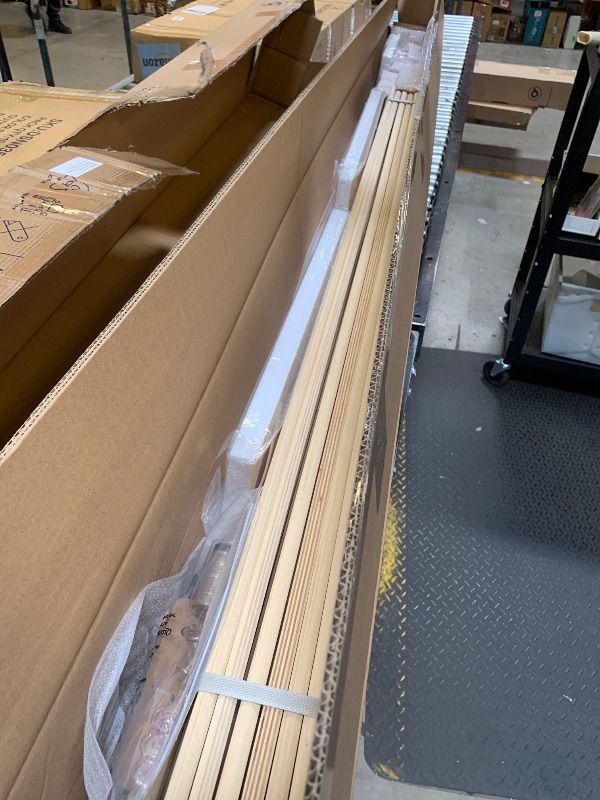 Photo 1 of Mellow Naturalista Classic - 12 Inch Solid Wood Platform Bed with Wooden Slats, No Box Spring Needed, Easy Assembly, Queen, Pine