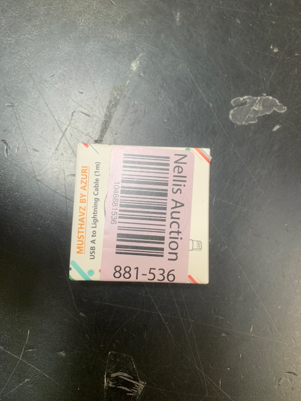 Photo 1 of [Apple MFi Certified] 3.3FT Short USB A to Lightning Cable USB Cord Car Carplay Cable iPhone Lightning Charging Cable Compatible with Apple iPhone 14 13 12 11 Pro Max XR XS 8 7 6 Plus SE iPad, One Pcs