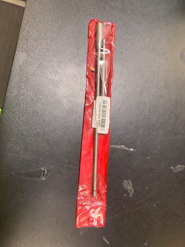 Photo 1 of 1/4 Extension Drill Bit Set 4Pcs Unbreakable Wood Spade Drill Bit Extension Extra-Long Drill Extension with 2 Pcs Key Spade Bit Extension Set for Wood Turners Furniture Carpentry and Construction