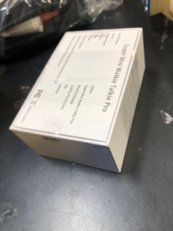 Photo 1 of 2 Pack Mini Walkie Talkies, Waterproof Small Walkie Talkies Two Way Radio with Earpieces for Outdoor, Restaurants, Hiking, Baseball, Hospital, Tourism, Adults