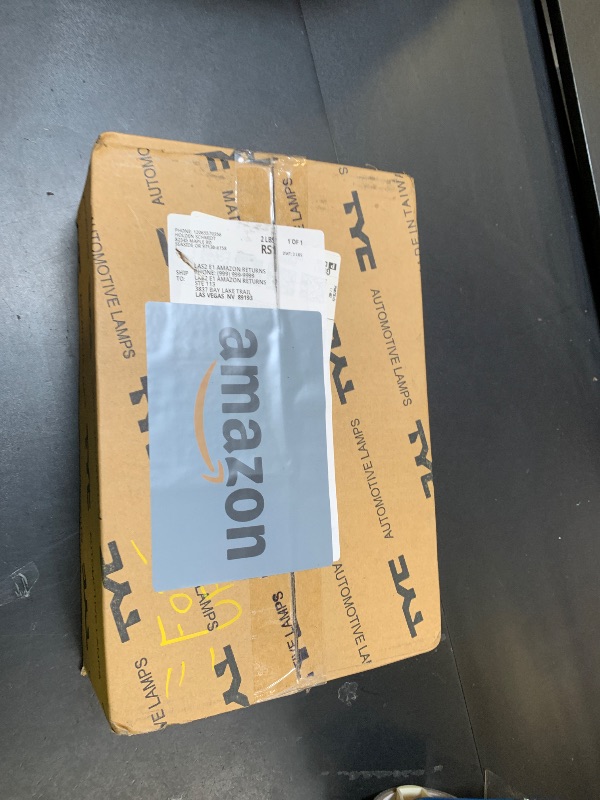 Photo 1 of **MAJOR DAMAGE** TYC Left Tail Light Assembly Compatible with 1995-2003 Ford Econoline /Club Wagon