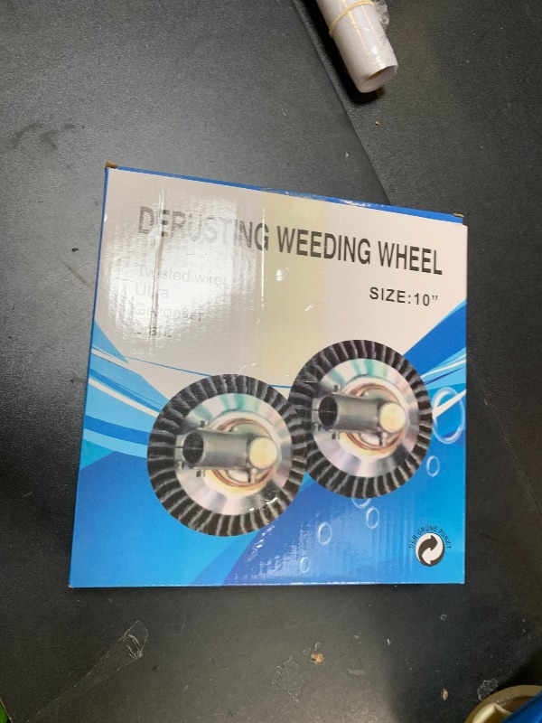 Photo 1 of 10 Inch Unbreakable Wired Trimmer Blade for Weed Eater, Steel Wire Rotary Brush Cutter Trimmer Head, Weed Eater Head for Weed Eater, Brush Cutter, Weed Wreckers, Moss Grass Rust Removal