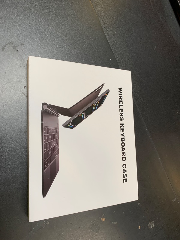 Photo 1 of Otuoor Magic Keyboard for iPad Pro 12.9-inch (6th/5th/4th/3rd), Uninterrupted View, Effortless Command, iPad Air 13-inch Case Keyboard (M3 2025/M2 2024), Snap Tight, The Comfort Angle, White