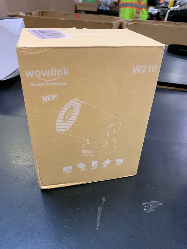 Photo 1 of [Built-in Apps & 2026 Upgraded] Mini Projector with WiFi 6 and Bluetooth 5.4 Support 4K 1080P Auto Keystone 180° Rotatable Projector Portable Compatibile with HDMI/TV Stick/Memory Stick/Laptop, White