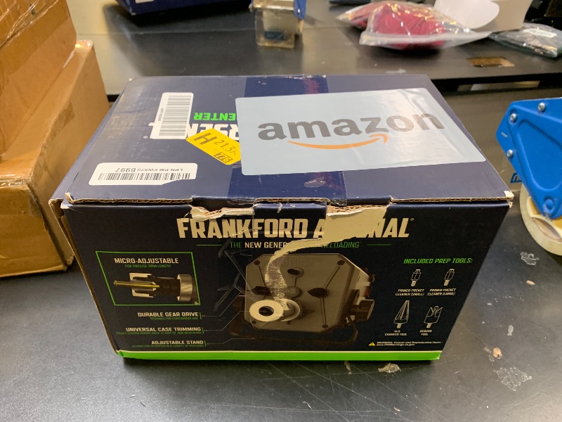 Photo 1 of Frankford Arsenal Platinum Series Case Trim and Prep System with Hardened High Speed Steel Chamfer Debur Tool and Primer Pocket Scrapers with Trimmer