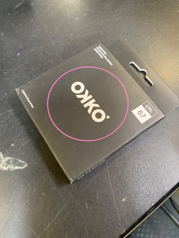 Photo 1 of Okko Pro Range Circular Polarizer Filter for Perfect Photography, Adjustable Polarization, Compatible with All Major Brands, Color Saturation Lens Filter, Break it, we Replace it, Free - 67mm