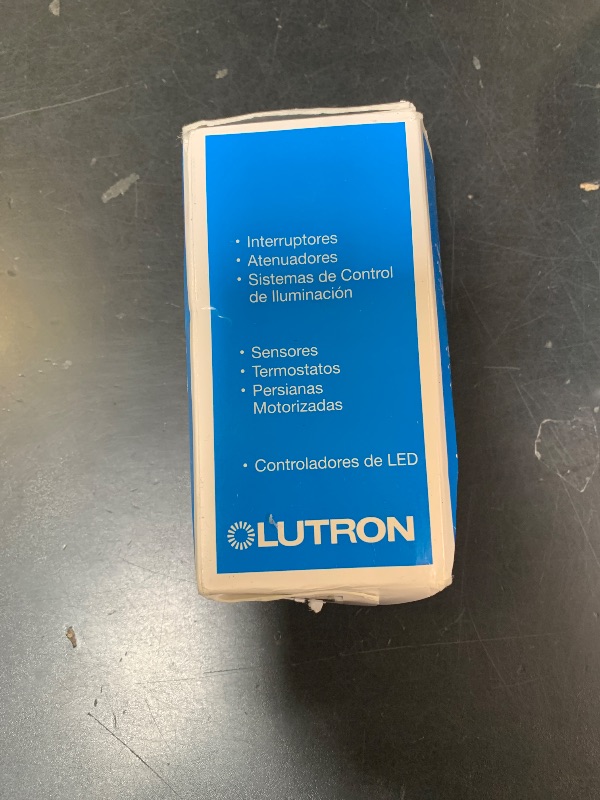 Photo 1 of Lutron Diva Smart Dimmer Light Switch for Caseta Lighting (Lutron Smart Hub Required), for LED Lights, 150W, Single-Pole/3-Way, No Neutral, Gray (DVRF-6L-GR)