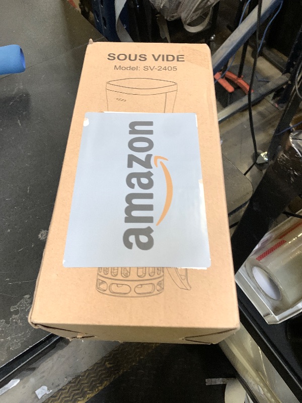 Photo 1 of Sous Vide Machine Cooker, Immersion Circulator with Recipe, 1000W, Delay Start Function, Temp and Time Digital Display Control