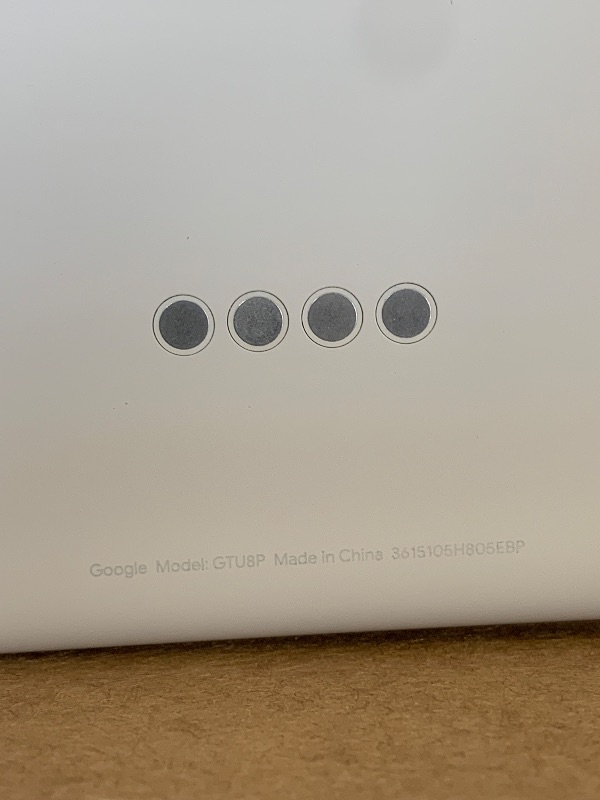 Photo 1 of Google Pixel Tablet with Charging Speaker Dock - Android Tablet with 11-Inch Screen, Smart Home Controls, and Long-Lasting Battery - Porcelain/Porcelain - 128 GB