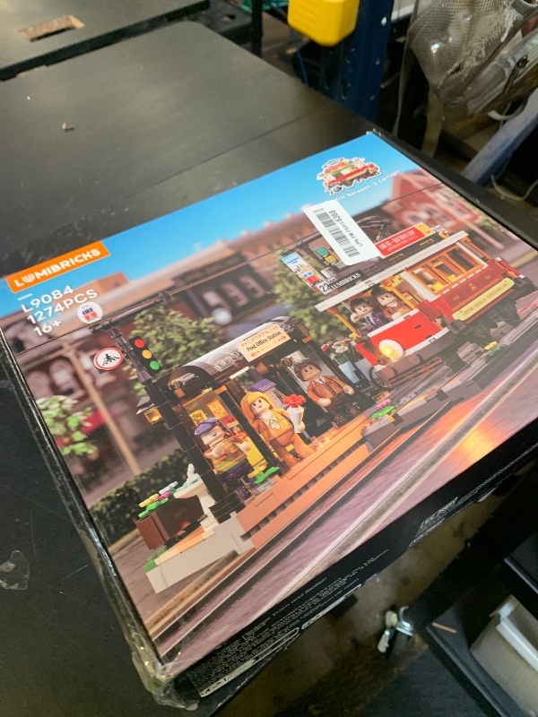 Photo 1 of Lumibricks Heritage Tram and Station Lighting Building-Bricks Set - 1274 Pcs City Streetcar Modular Collection Old Town Downtown Display Model for Adults & Teens & Tram Enthusiasts
