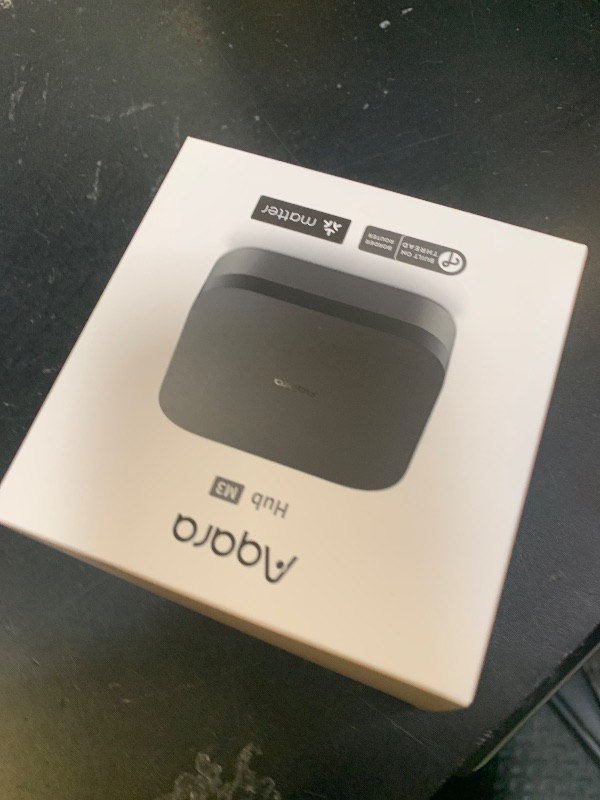Photo 1 of Aqara Smart Home Hub M3 for Advanced Automation, Matter Controller, Thread Border Router, Features Zigbee, Bluetooth, Wi-Fi, PoE, IR, Supports Apple HomeKit, Alexa, SmartThings, Home Assistant, IFTTT