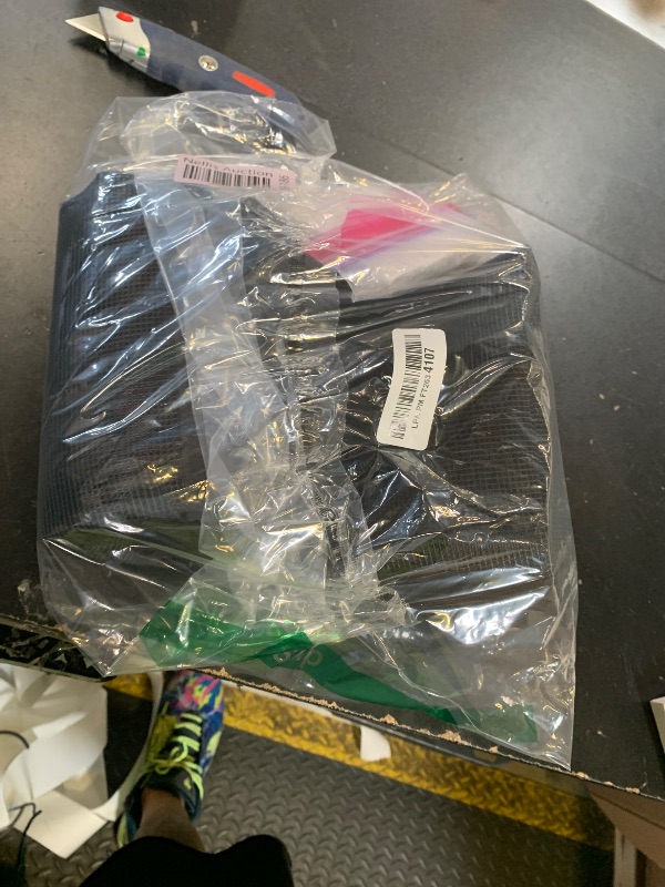 Photo 1 of 2-Pack Dog Gate for Stairs Pet Gates for The House: Dogs Screen Mesh Gate for Doorways Stairways Indoor Safety 29 inches Tall, 38 inch Wide