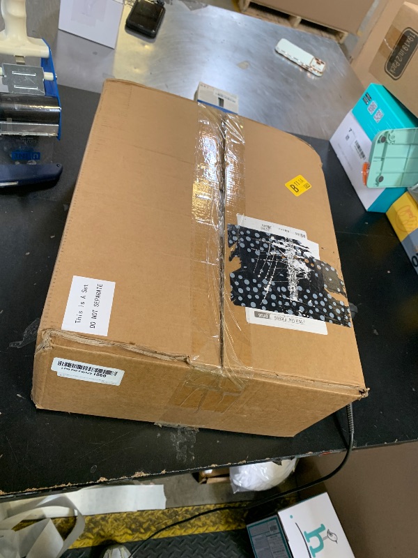 Photo 1 of 10 Pack Picnic Table Cover Fitted Tablecloths 8 Foot Rectangle Tables Elastic Waterproof Stretch Washable Patio Folding Outdoor Spandex Table Cloth for Camping Banquet and Parties (White,30" x 96")